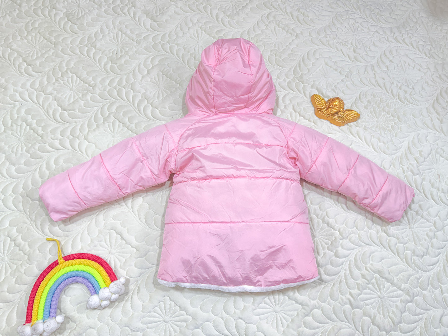 Calvin Klein Jeans Roze Gewatteerd Jack