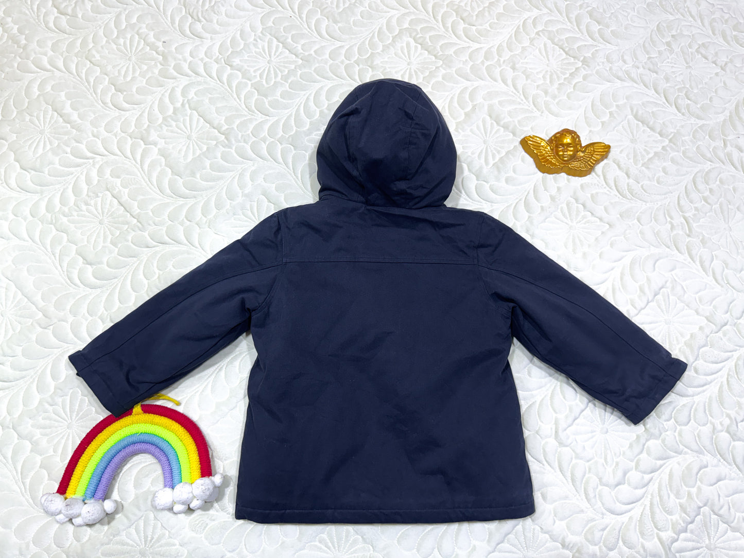 Tartine et Chocolat Marineblauwe Sherpa Parka