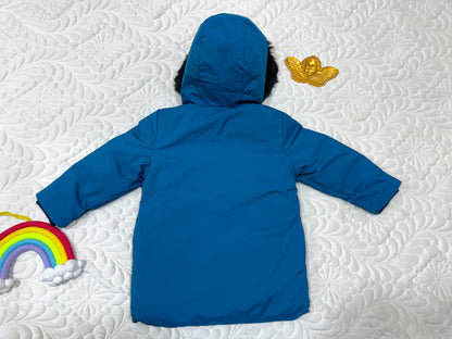 Parka Jacadi en duvet bleu pour garçon