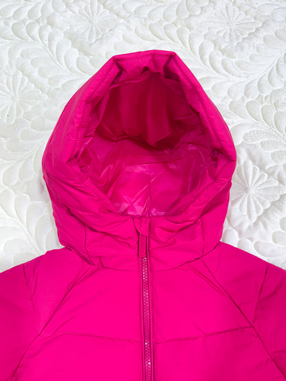 Doudoune longue Jacadi rose fuchsia