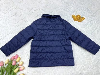 Tartine et Chocolat Navy Quilted Jacket