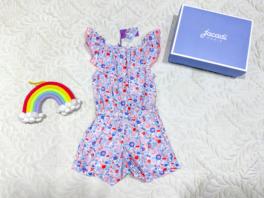 Jacadi Liberty Print Floral Jumpsuit