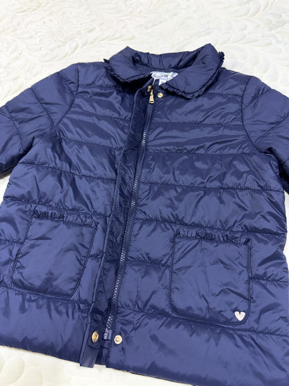 Tartine et Chocolat Navy Quilted Jacket
