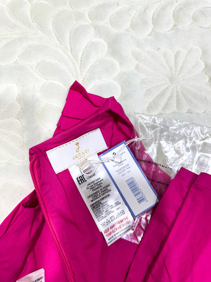 Robe Jacadi rose et bordeaux
