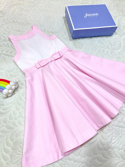 Jacadi Pink & White Ceremony Dress
