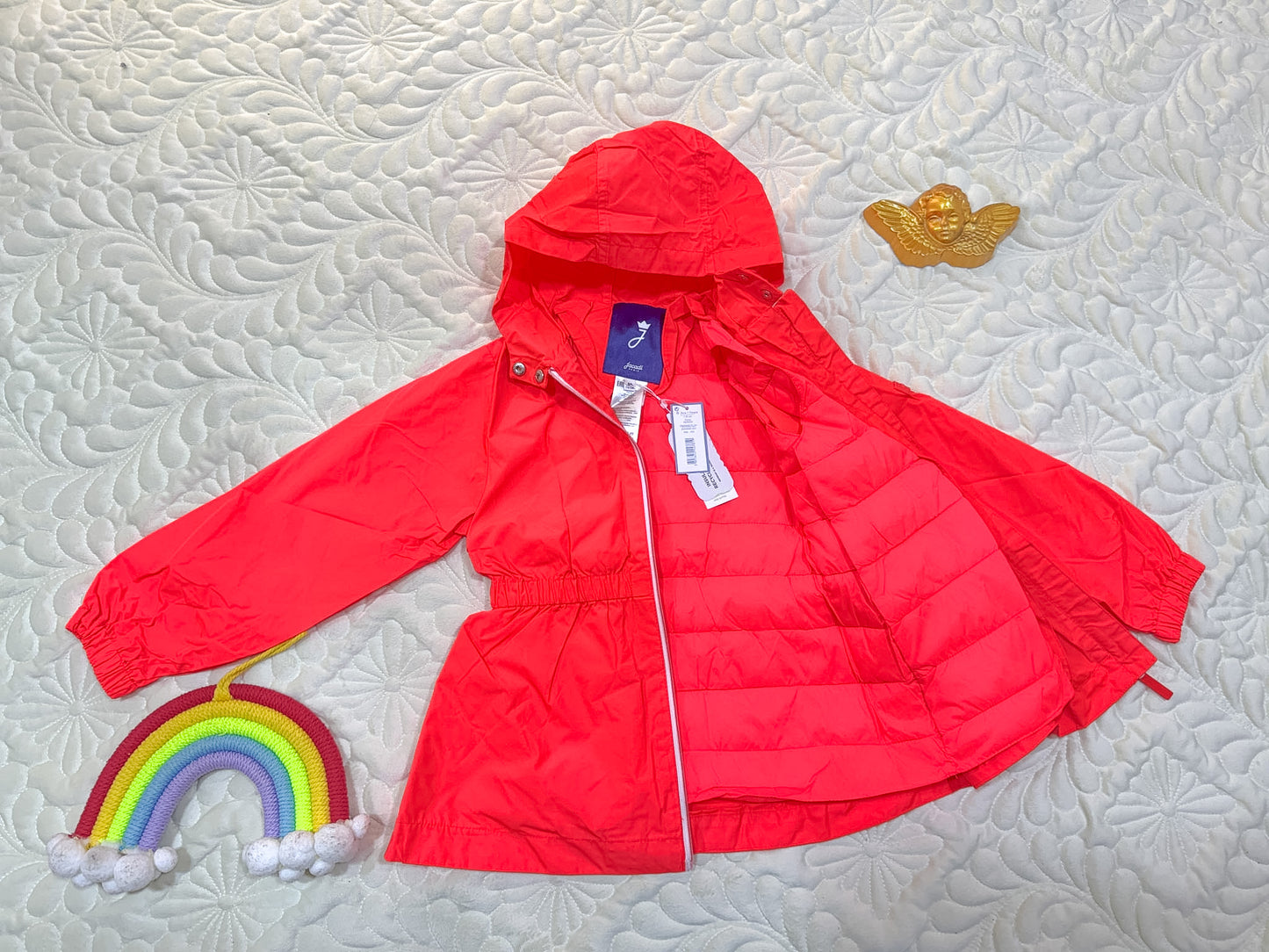 Jacadi Orange 2-in-1 Windbreaker