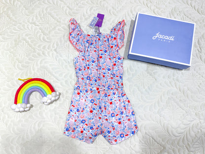 Jacadi Liberty Print Floral Jumpsuit