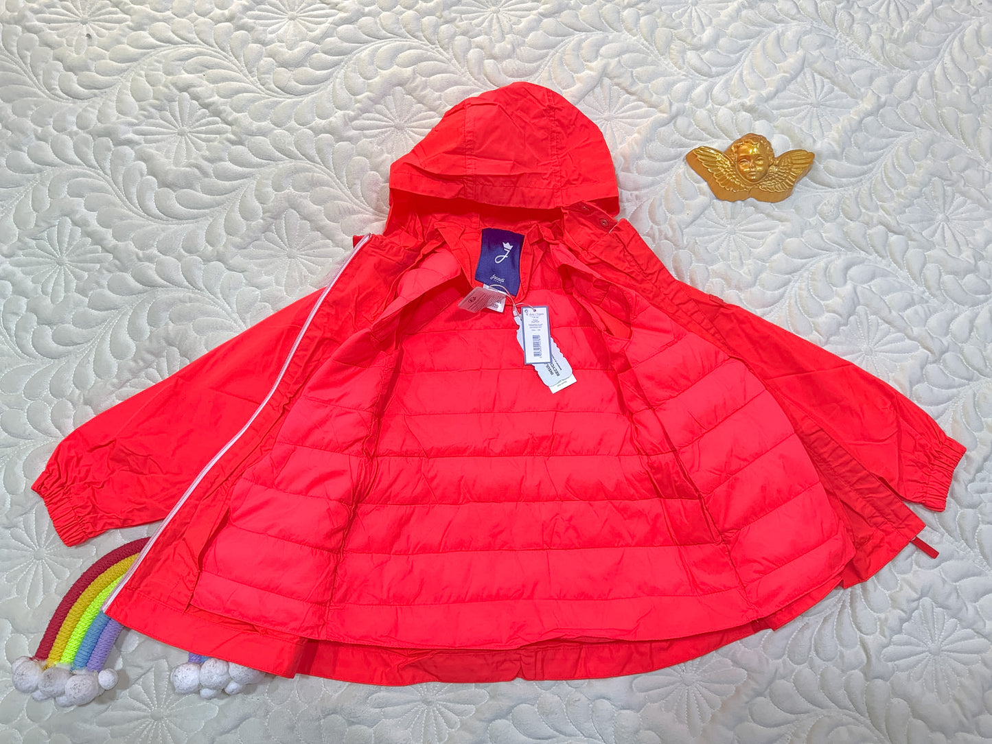 Jacadi Orange 2-in-1 Windbreaker