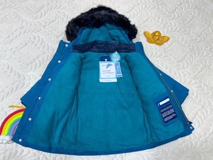 Parka Jacadi en duvet bleu pour garçon
