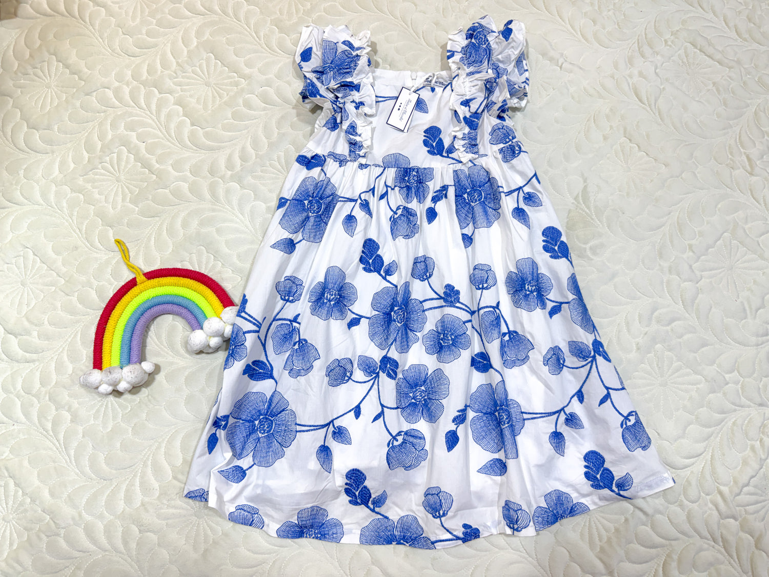Tartine et Chocolat Floral Ruffle Dress
