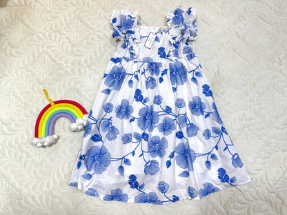 Robe à volants fleurie Tartine et Chocolat