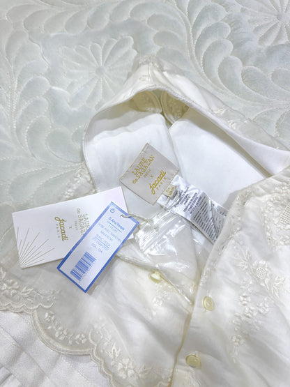 Jacadi x Laure de Sagazan Robe Cérémonie Dentelle Blanche