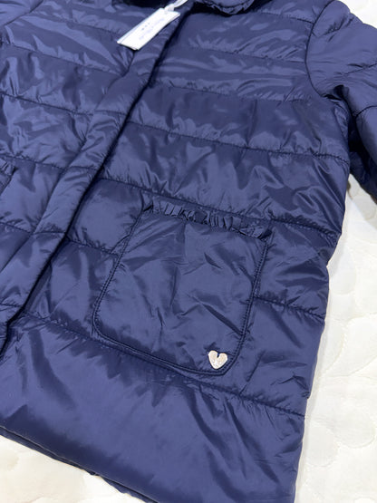 Tartine et Chocolat Navy Quilted Jacket