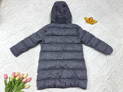 Tartine et Chocolat Grey Long Puffer Jacket