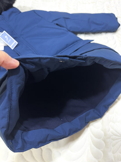 Jacadi Doudoune Parka Bleu Marine