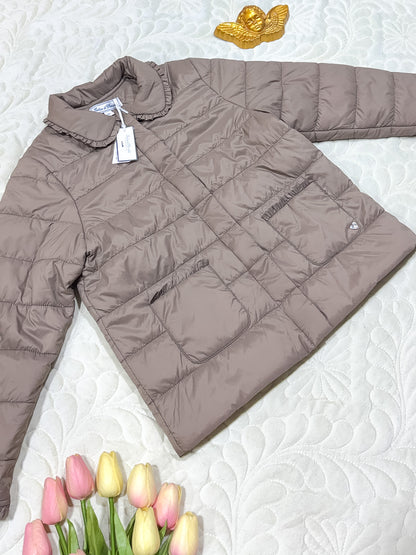 Tartine et Chocolat Beige Quilted Jacket