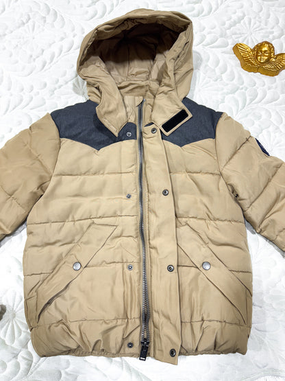 Veste à capuche color-block IKKS Caramel