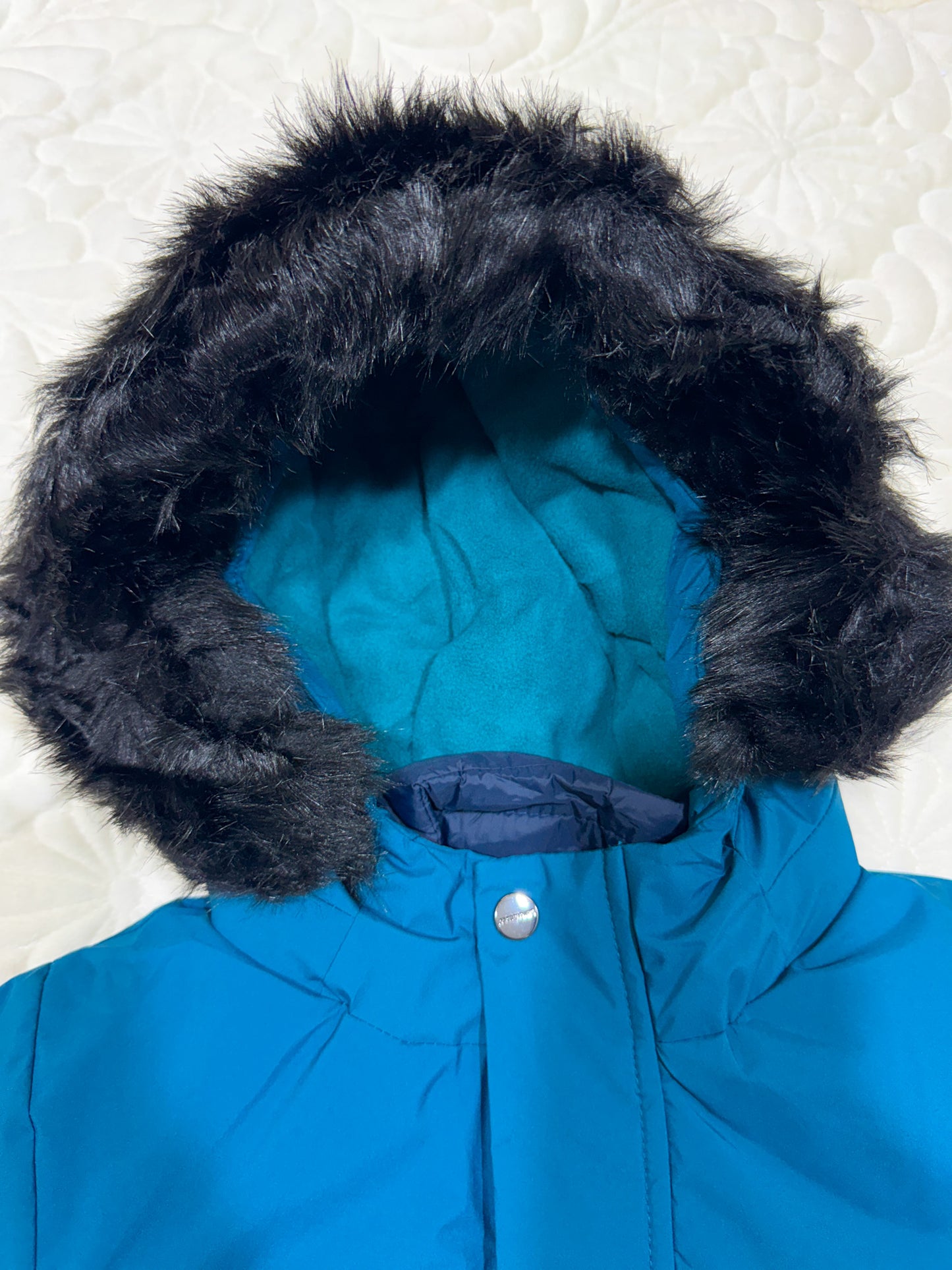 Parka Jacadi en duvet bleu pour garçon