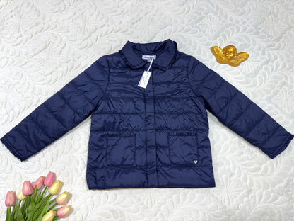 Tartine et Chocolat Navy Quilted Jacket