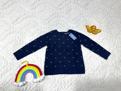 Jacadi Navy Cashmere-Blend Sweater