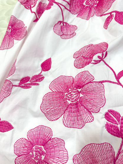 Robe à volants fleurie Tartine et Chocolat