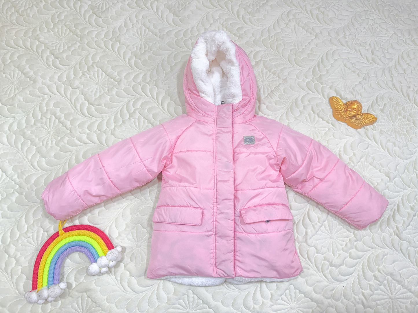Doudoune rose Calvin Klein Jeans