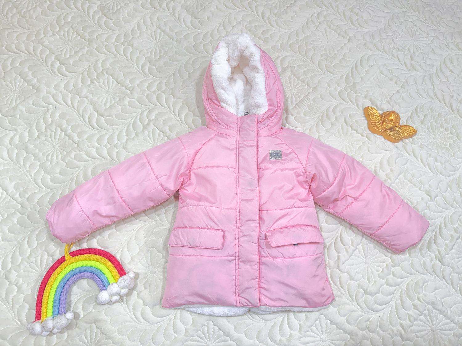 Doudoune rose Calvin Klein Jeans