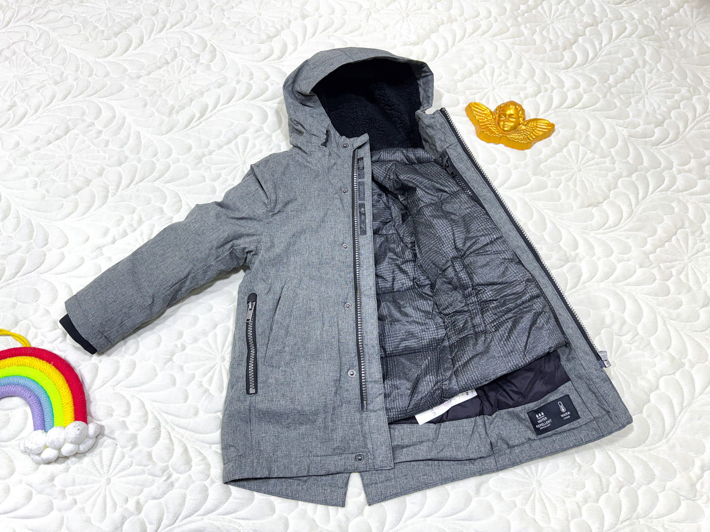 Parka à capuche déperlante 3-en-1 IKKS
