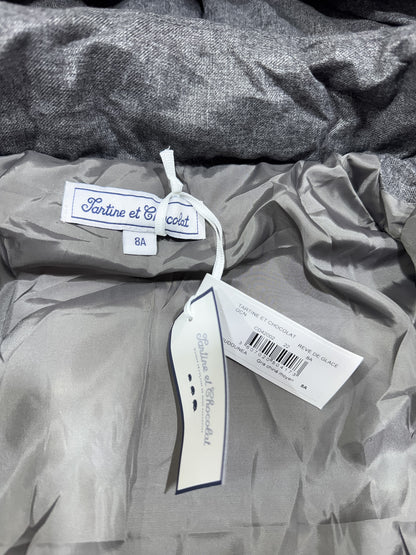 Tartine et Chocolat Grey Long Puffer Jacket