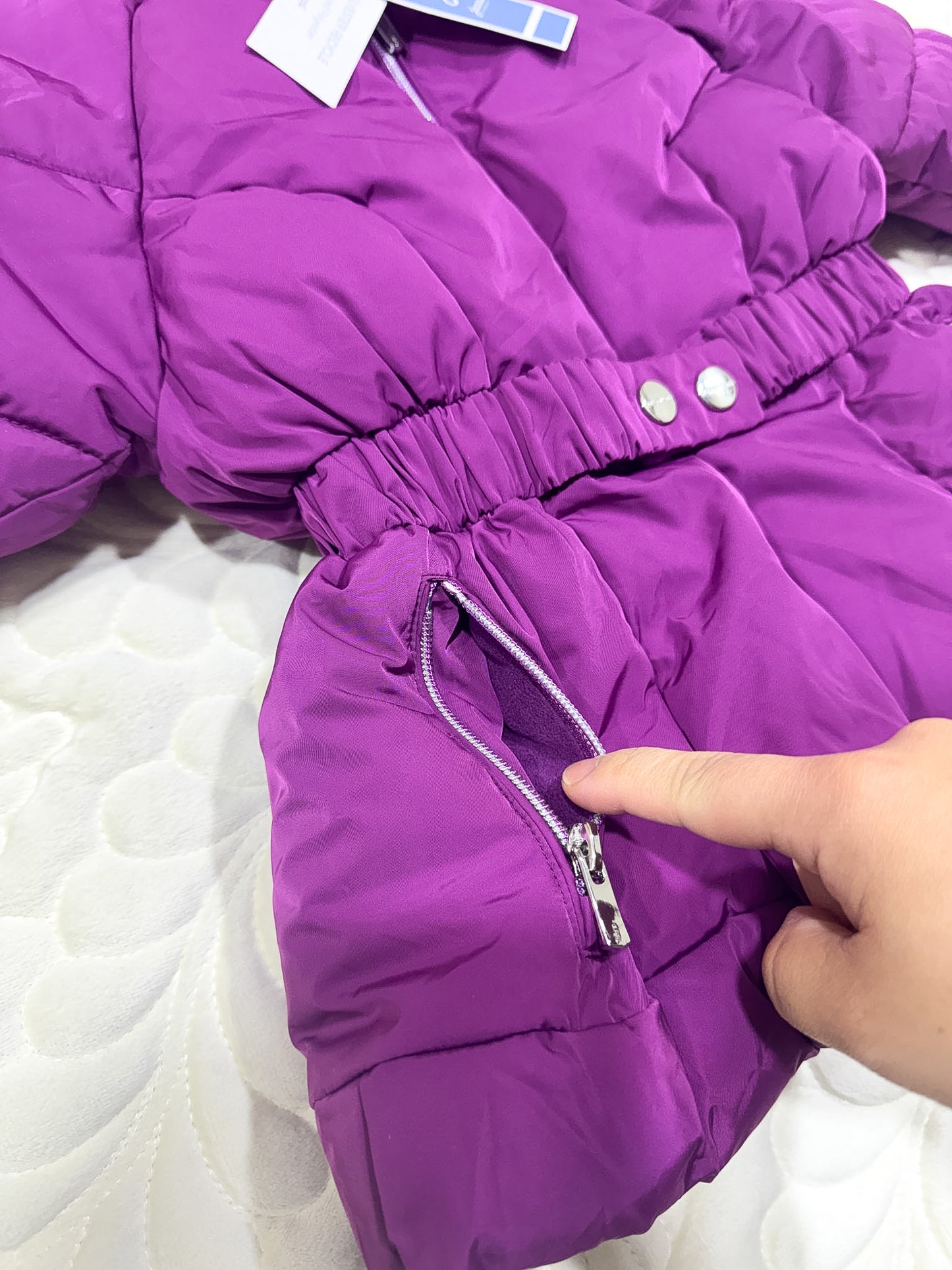 Doudoune Jacadi violet vif