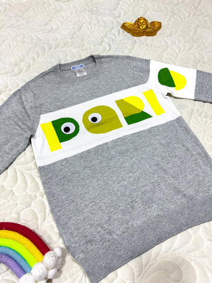 Jacadi Boys Grey Cotton-Wool Sweater