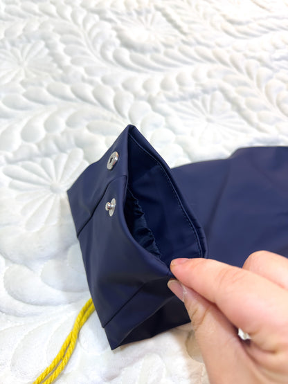 Jacadi Imperméable à Capuche Bleu Marine