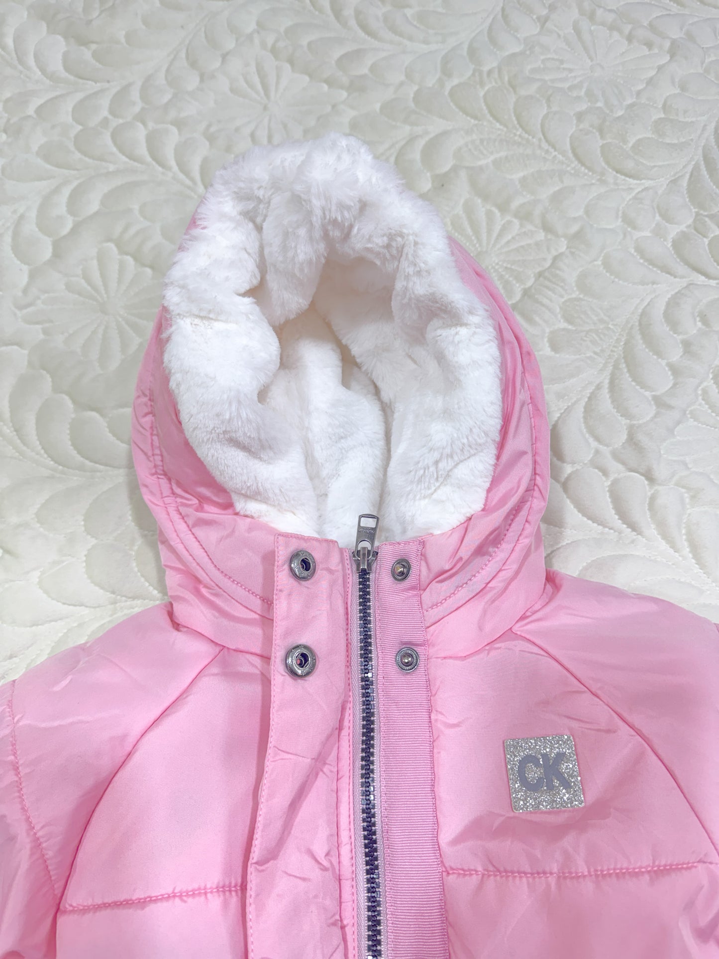 Doudoune rose Calvin Klein Jeans