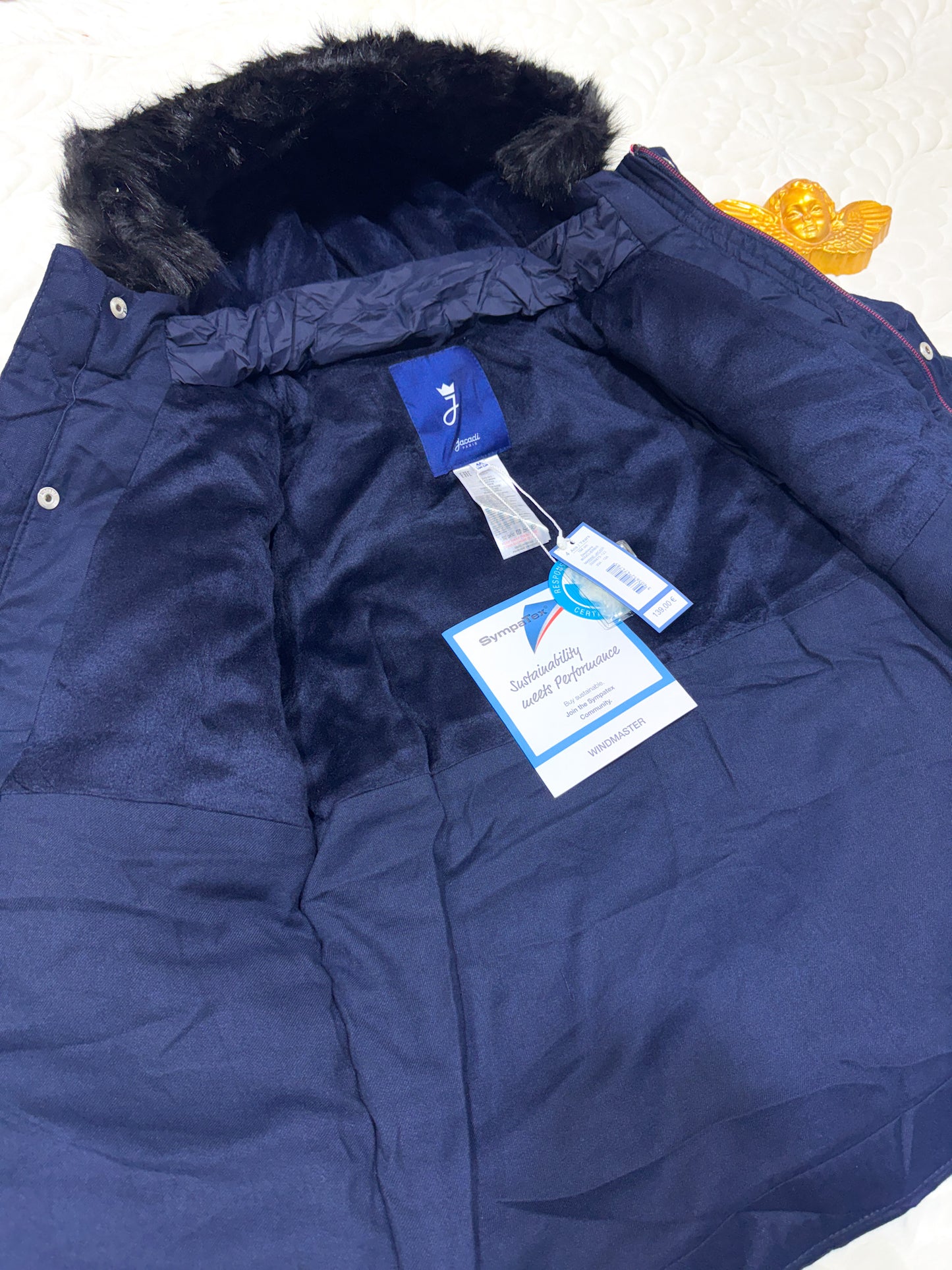 Doudoune Jacadi bleu marine