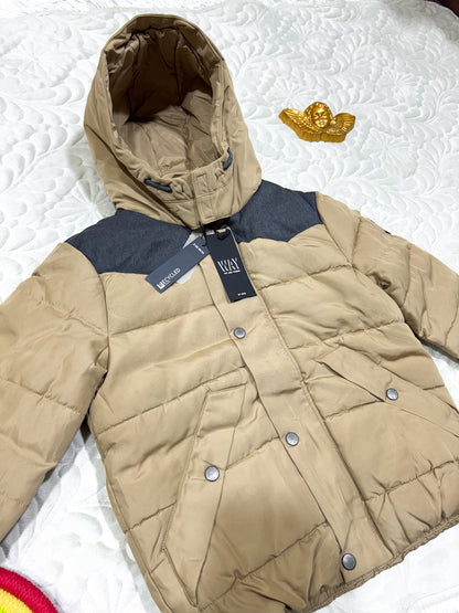Veste à capuche color-block IKKS Caramel