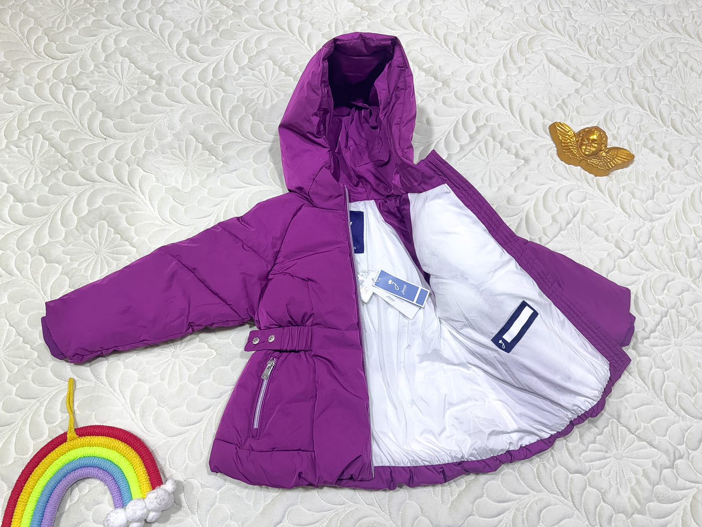 Doudoune Jacadi violet vif