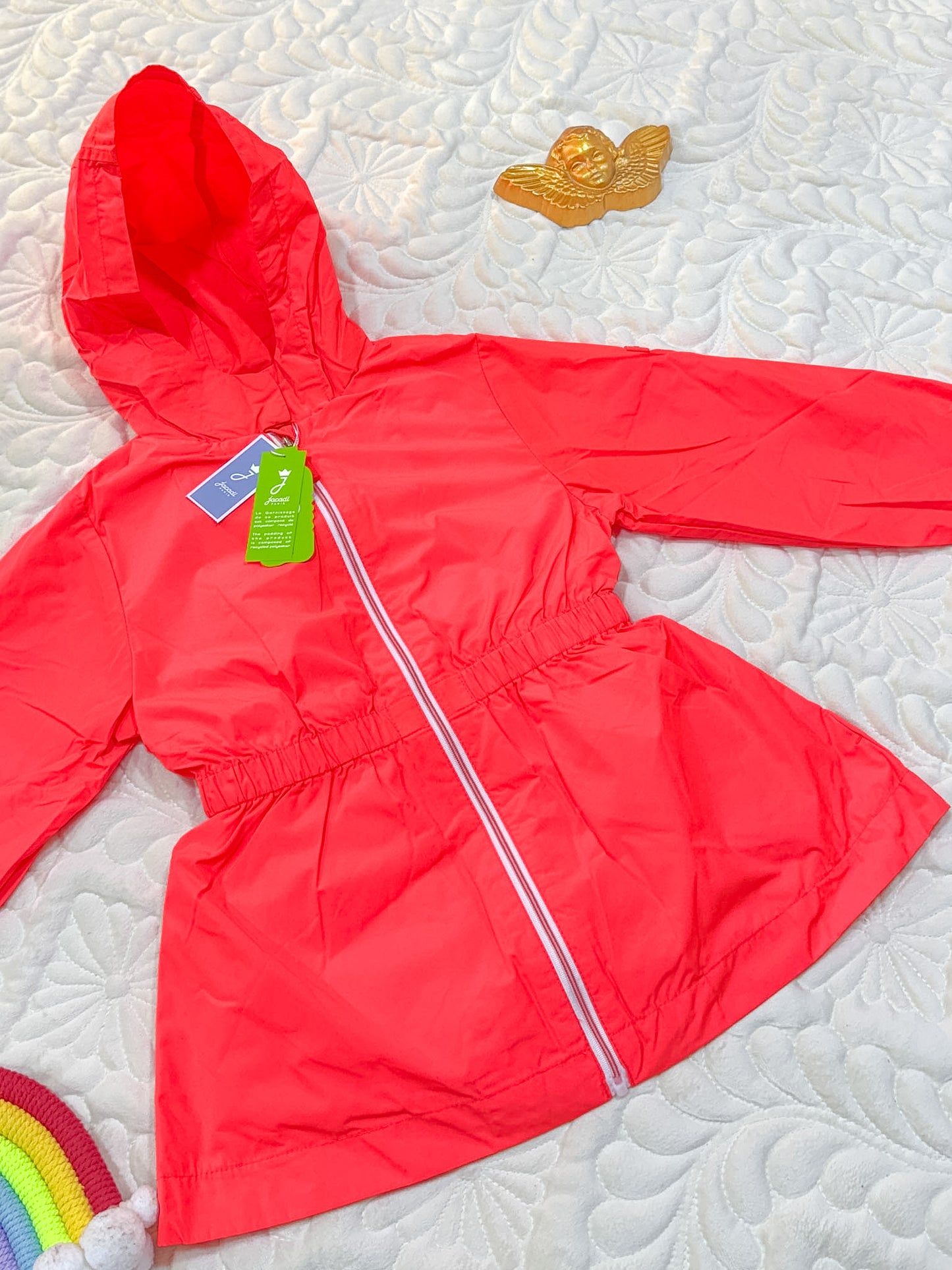Jacadi Orange 2-in-1 Windbreaker