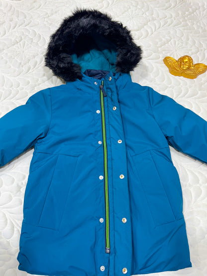 Parka Jacadi en duvet bleu pour garçon