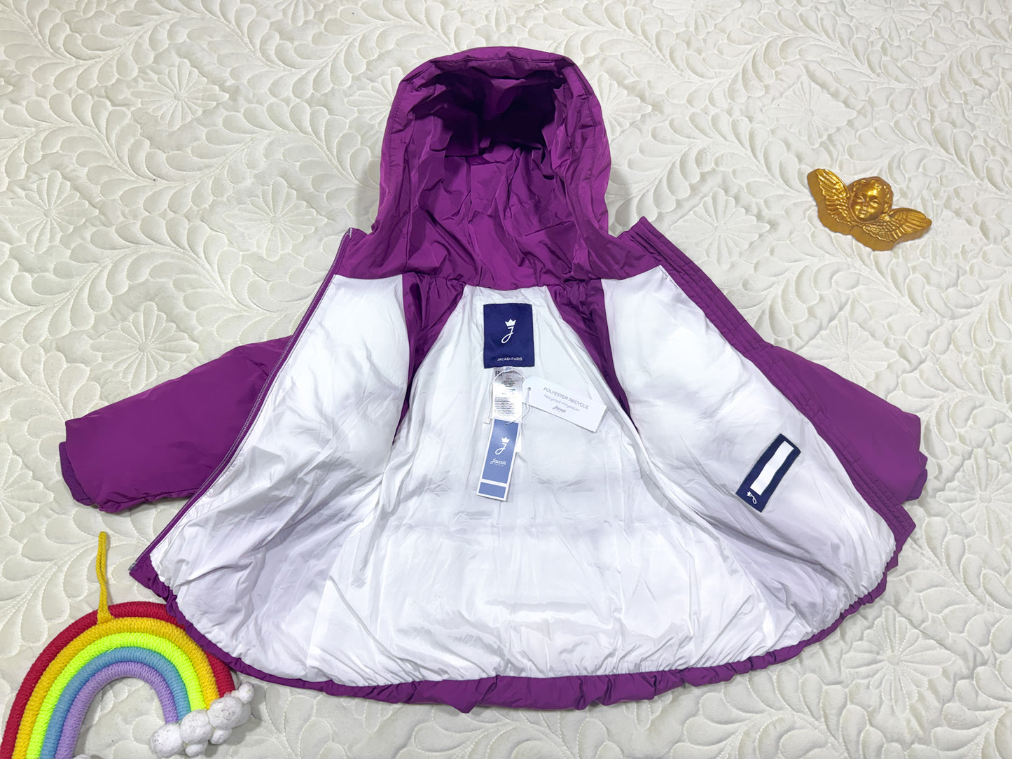 Doudoune Jacadi violet vif