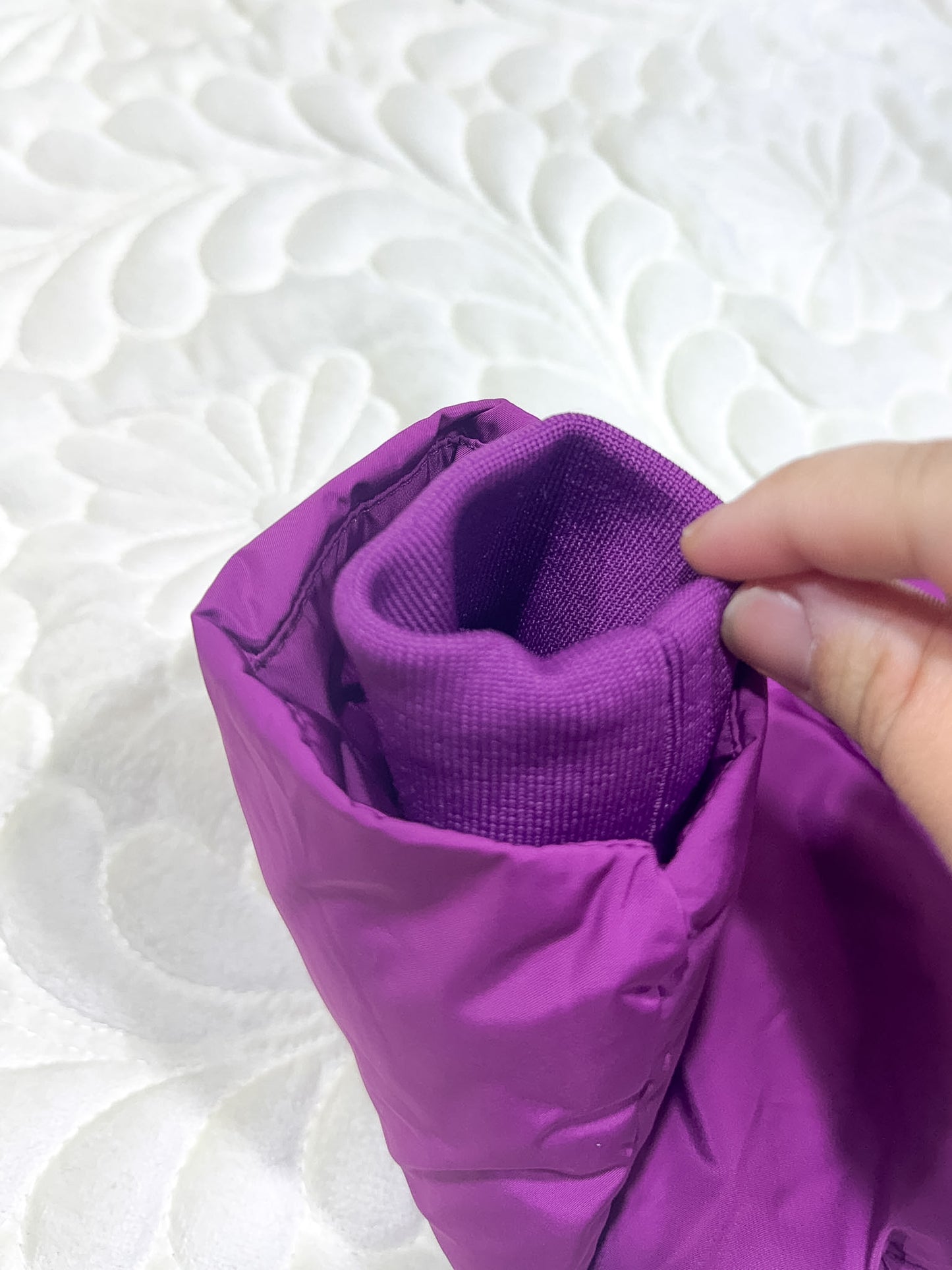 Doudoune Jacadi violet vif