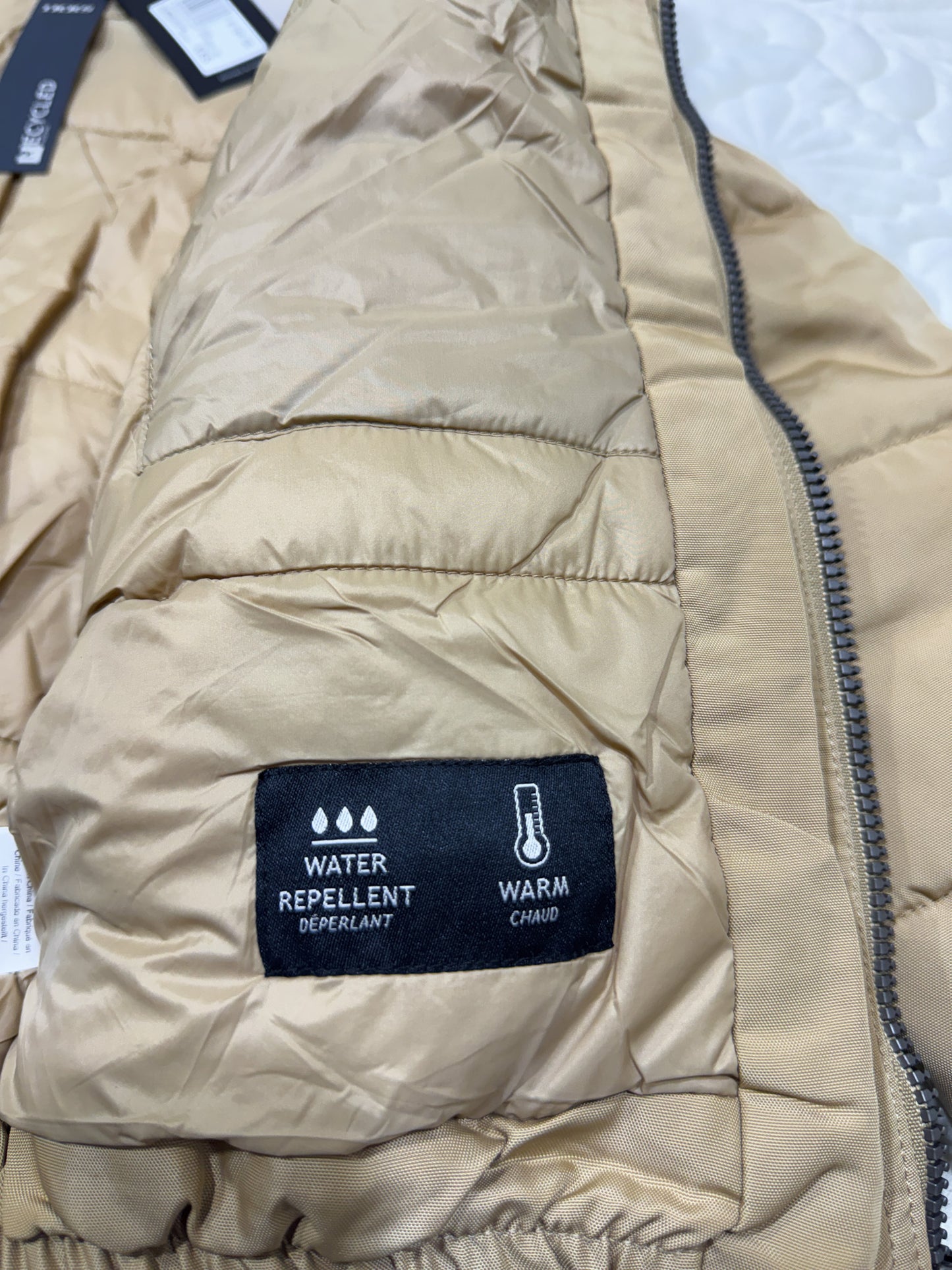 Veste à capuche color-block IKKS Caramel