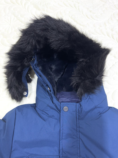 Jacadi Doudoune Parka Bleu Marine