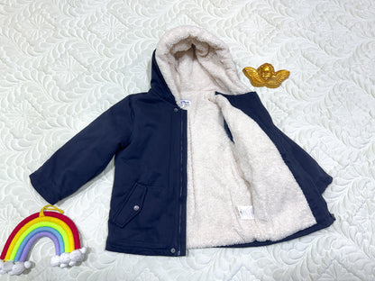 Parka Sherpa Marine Tartine et Chocolat