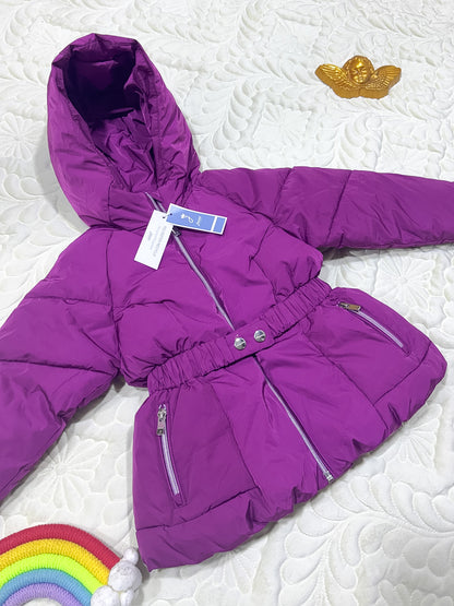 Doudoune Jacadi violet vif