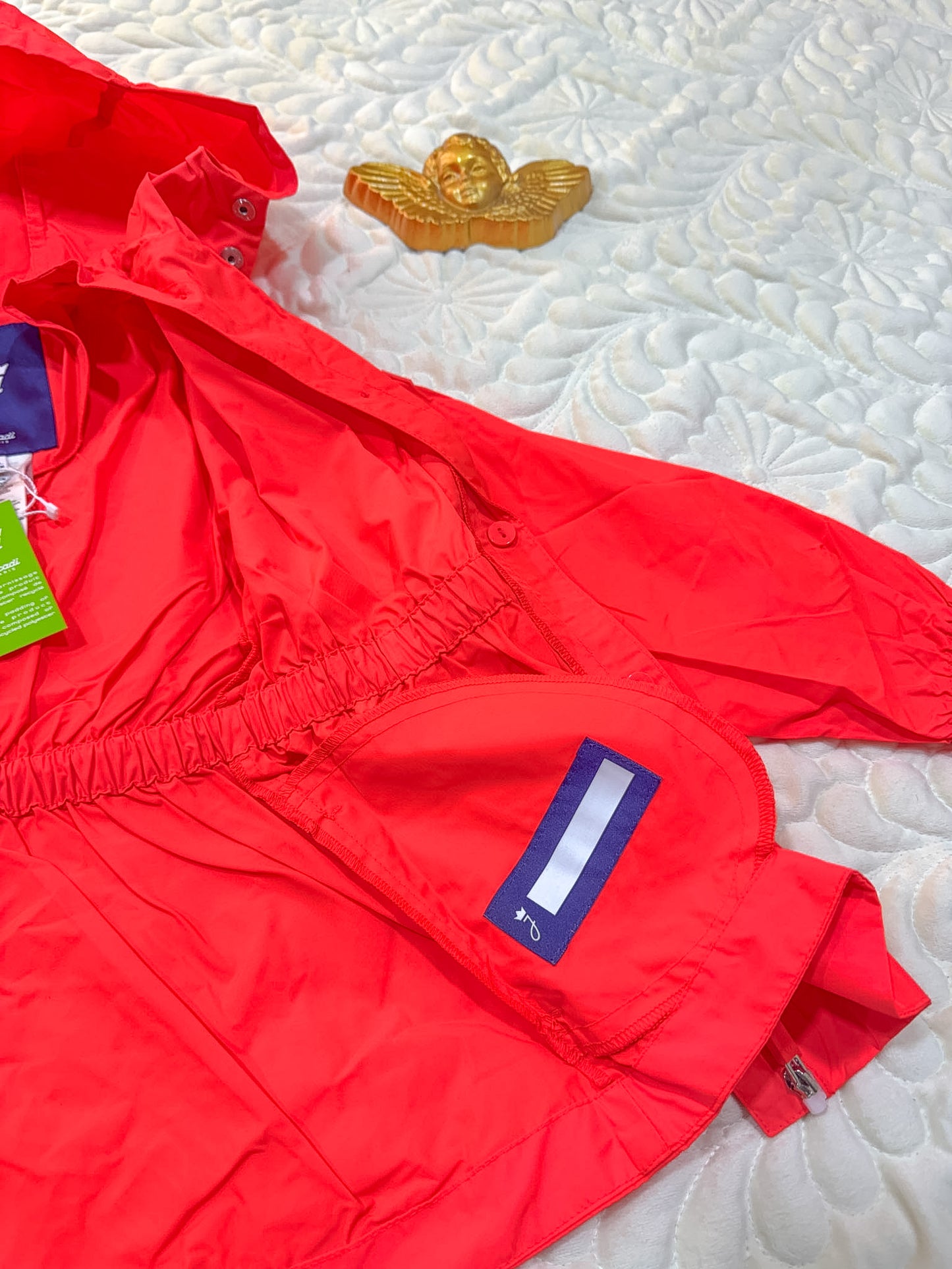 Jacadi Orange 2-in-1 Windbreaker