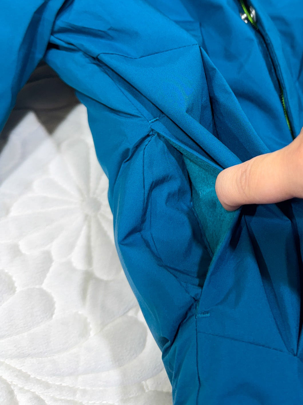 Parka Jacadi en duvet bleu pour garçon