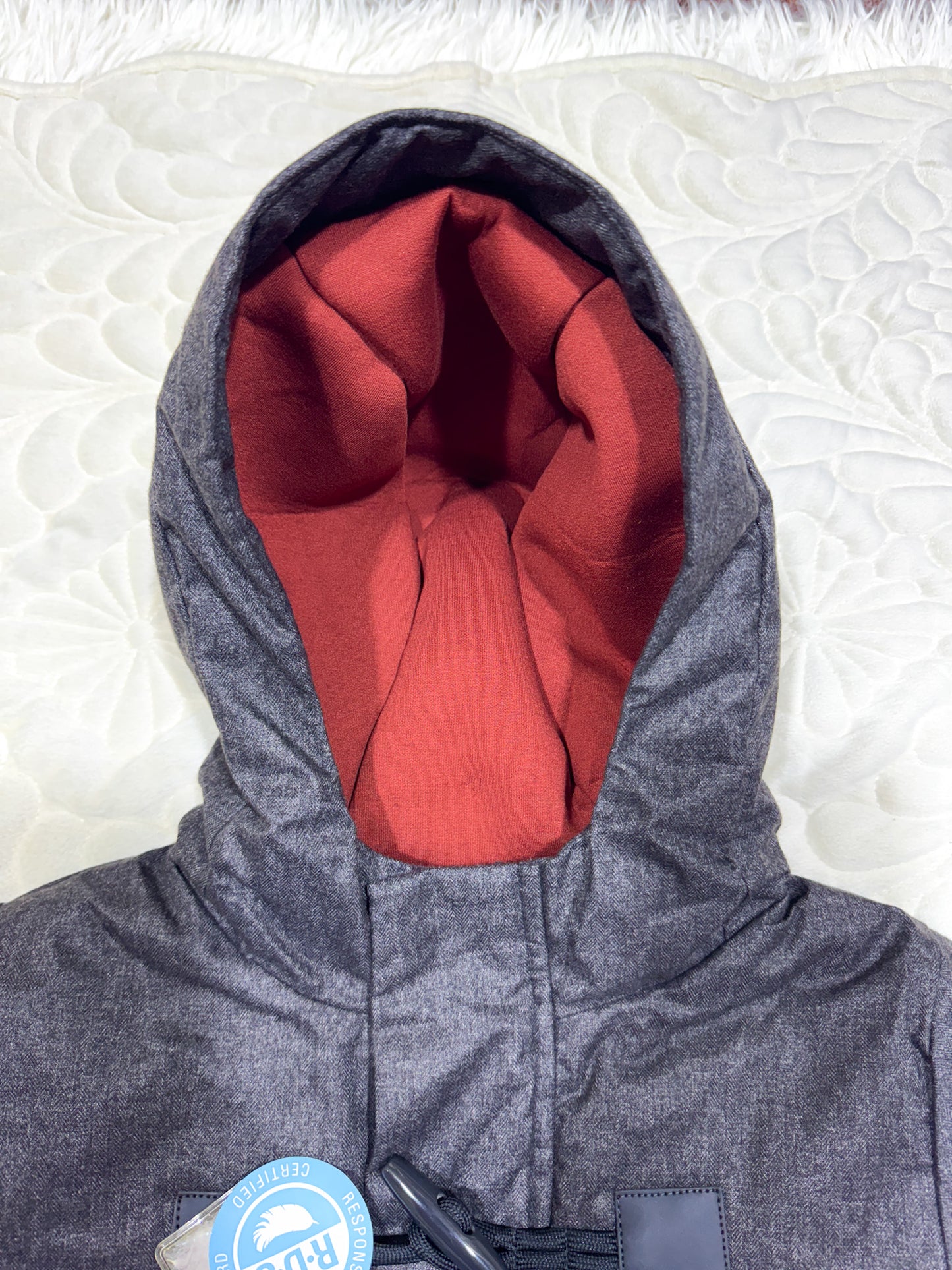 Parka Duvet à Brandebourgs Grise Jacadi Garçon