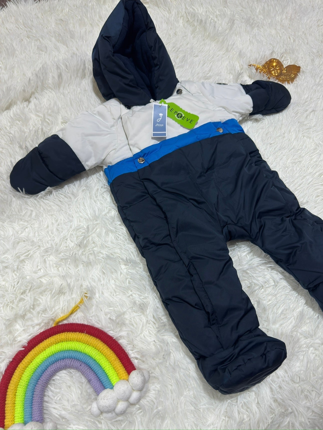 Jacadi Combinaison Pilote Colorblock Bébé